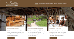 Desktop Screenshot of klompenmuseum.be