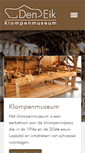Mobile Screenshot of klompenmuseum.be